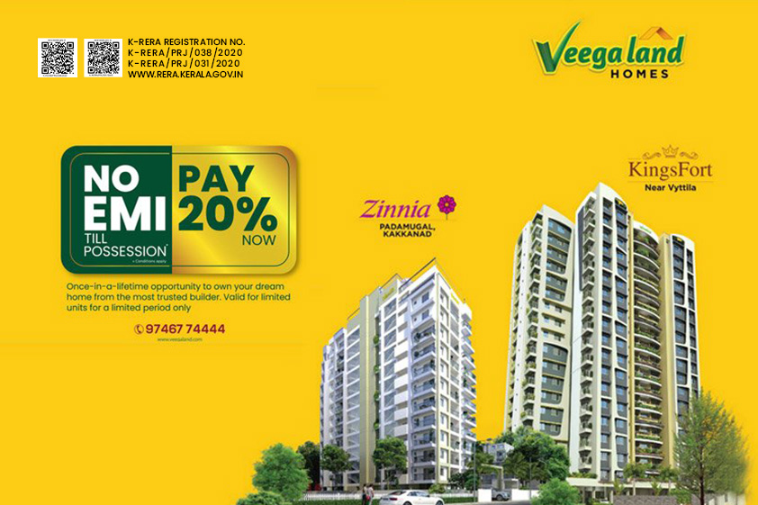 OWN YOUR DREAM HOME – PAY 20% NOW AND 80% ON POSSESSION<