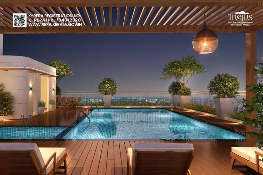 WHAT ARE THE LUXURY ELEMENTS IN A PREMIUM/LUXURY APARTMENT IN KOCHI<