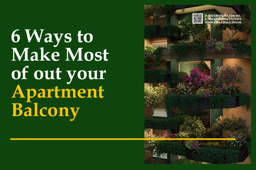 6 Ways to Make Most of out your Apartment Balcony<