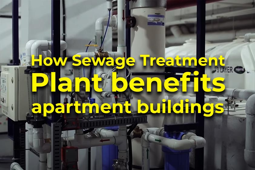 How Sewage Treatment Plant and its usage benefits apartment buildings<
