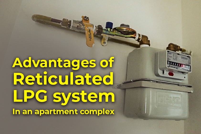 Advantages of reticulated LPG system In an apartment complex<