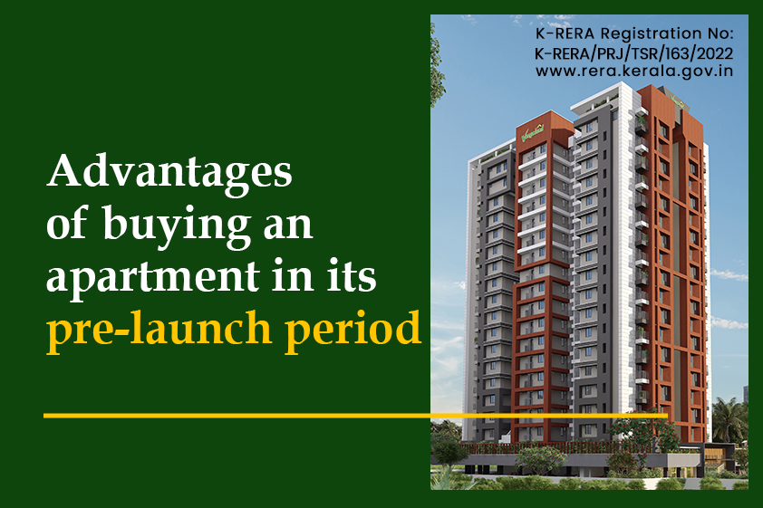 Advantages of buying an apartment in its pre-launch period<