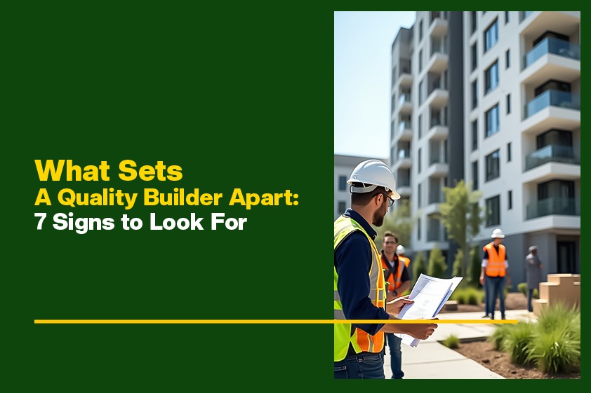 What Sets a Quality Builder Apart: 7 Signs to Look For<