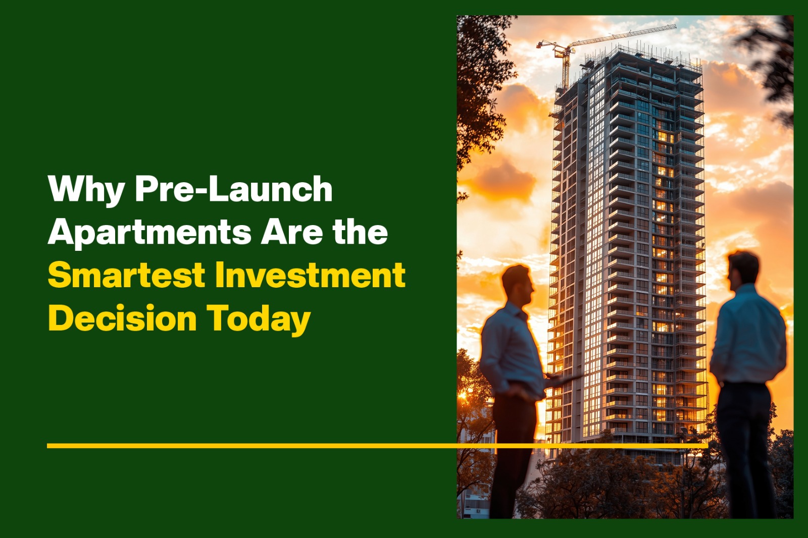 Why Pre-Launch Apartments Are the Smartest Investment Decision Today<
