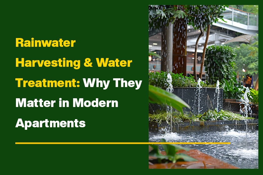 Rainwater Harvesting & Water Treatment: Why They Matter in Modern  Apartments<