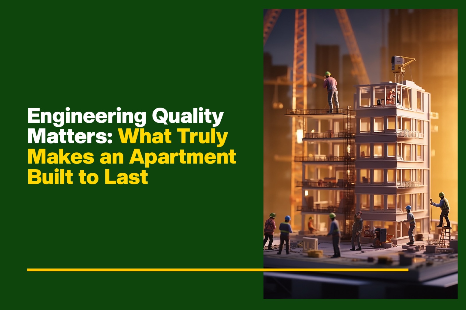 Engineering Quality Matters: What Truly Makes an Apartment Built to Last<